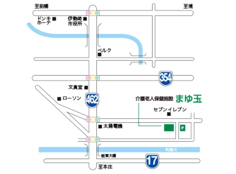 介護老人保健施設 まゆ玉の地図